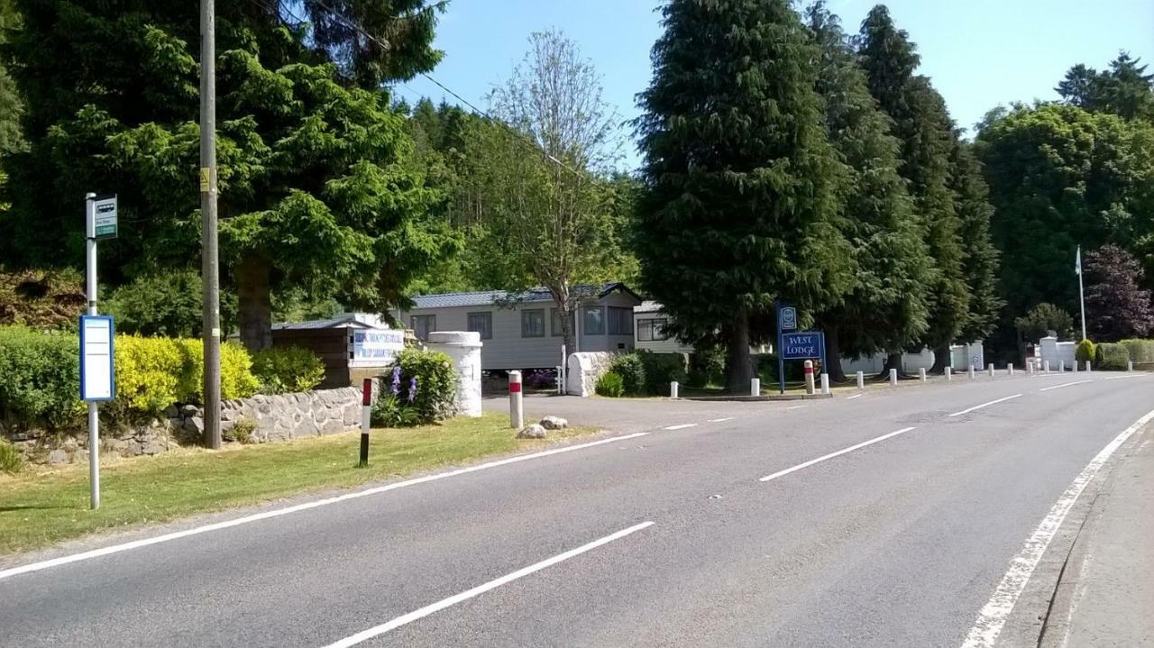 West Lodge Caravan Park Comrie Ngoại thất bức ảnh